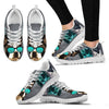 Boston Terrier With Glasses Print Sneakers For Women- Free Shippping-For 24 Hours Only