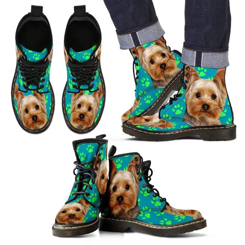 Yorkshire Print Boots For Men-Limited Edition-Express Shipping
