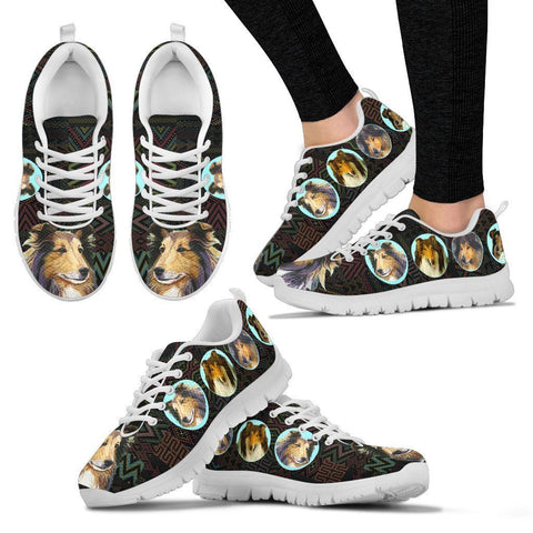 Amazing Collie Dog-Women's Running Shoes-Free Shipping