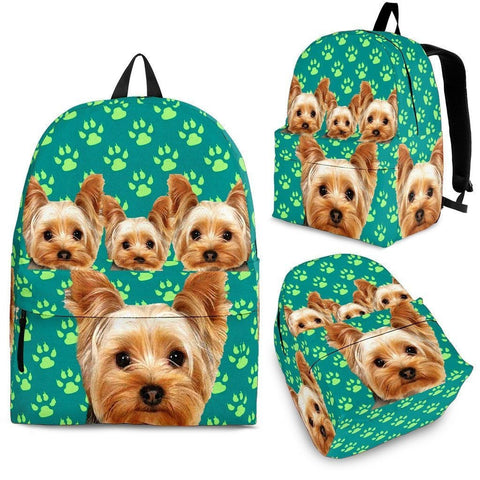 Yorkshire Terrier Print BackPack - Express Shipping