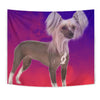 Chinese Crested Dog Print Tapestry-Free Shipping
