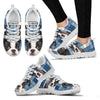 Boston Terrier With 3D Blocks Print Running Shoes For Women-Free Shipping
