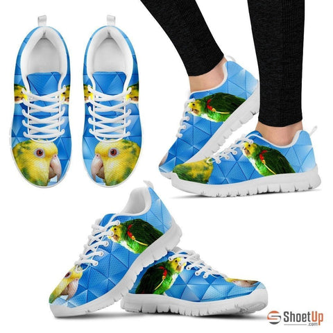 Amazon Yellow Headed Parrot Running Shoes For Women-Free Shipping
