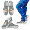 Wire Hair Fox Terrier Print Slip Ons For Kids-Express Shipping