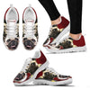 Funny Pug Print Running Shoes For Kids And Women- Free Shipping