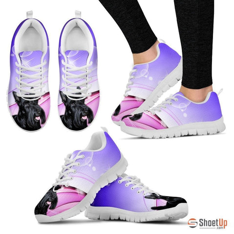 Scottish Terrier Dog Running Shoes For Women-Free Shipping