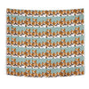 Cardigan Welsh Corgi Dog Pattern Print Tapestry-Free Shipping
