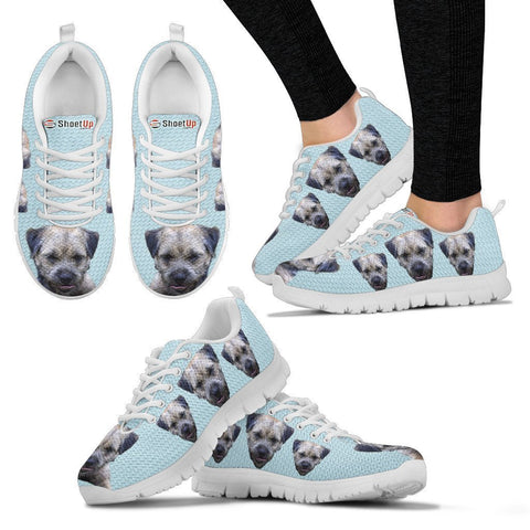 Customized Dog Print Sneakers-For Women-Express Shipping-Designed By Benthe Schou