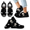 Halloween Themed Print Black Shoes For Kids- Free Shipping