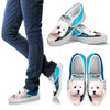 West Highland White Terrier (Westie) Print Slip Ons For Women- Free Shipping
