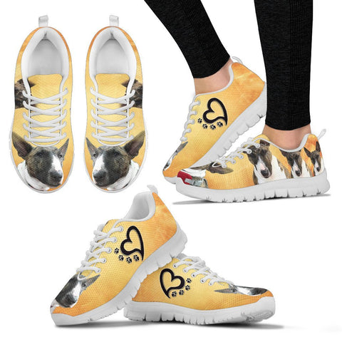 New Customized Bull Terrier Print Running Shoes For Women-Express Shipping- Designed By Customer