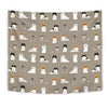 Pekingese Dog Pattern Print Tapestry-Free Shipping