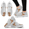Irish Terrier With Hat Print Running Shoes For Women-Free Shipping