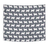 Samoyed Dog Pattern Print Tapestry-Free Shipping