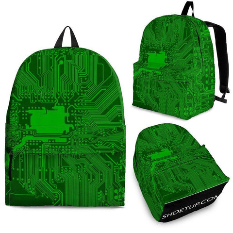 Circuit Board Pattern Backpack (Design 1) - Free Express Shipping