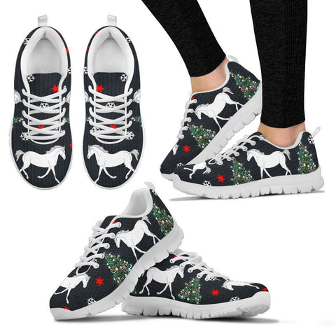 Missouri Fox Trotter Horse Print Christmas Running Shoes For Women-Free Shipping