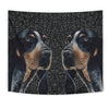 Amazing Bluetick Coonhound Print Tapestry-Free Shipping