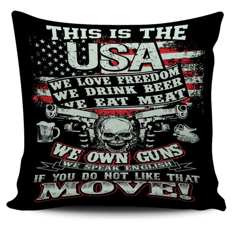 This Is the USA- Pillow Cover- Free Shipping