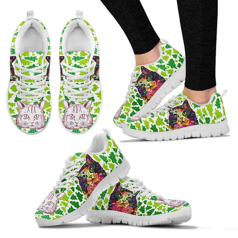Ragamuffin Cat Christmas Running Shoes For Women- Free Shipping