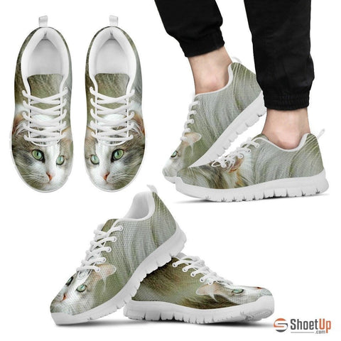 Ragamuffin Cat Print Running Shoes For Men-Free Shipping