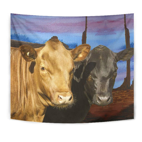 Dexter Cattle (Cow) Print Tapestry-Free Shipping