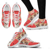 Chihuahua and Black Dots Print Running Shoes For Women-Free Shipping