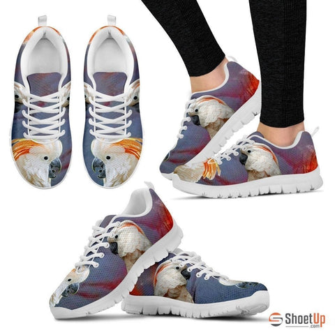 Salmon-crested cockatoo Parrot Running Shoes For Women-Free Shipping