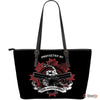 Protected By 2nd Amendment- Large Leather Tote Bag- Free Shipping