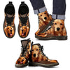 Amazing Cocker Spaniel Boots For Men- Express Shipping