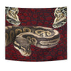 Burmese Python Print Tapestry-Free Shipping