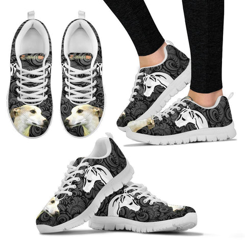 Whippet On Black-Women's Running Shoes-Free Shipping
