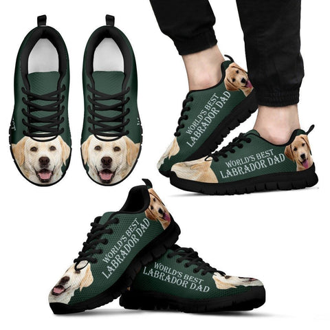 'World's Best Labrador Dad' Running Shoes-Father's Day Special