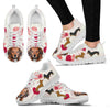 Valentine's Day Special Dachshund Dog Print Running Shoes For Women- Free Shipping