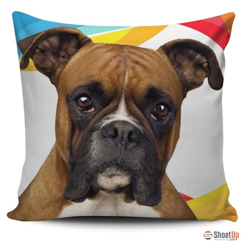 Boxer Dog-Pillow Cover-Free Shipping