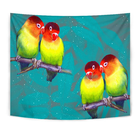Love Bird Print Tapestry-Free Shipping