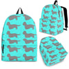 Dandie Dinmont Terrier Dog Print Backpack-Express Shipping