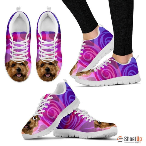 Norfolk Terrier Dog Running Shoes For Women-Free Shipping