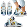 Japanese Chin Print Running Shoes For Kids- Free Shipping