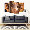 Bordeaux Mastiff Print- Piece Framed Canvas- Free Shipping