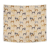 Greyhound Dog Pattern Print Tapestry-Free Shipping