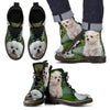 Maltese Print Boots For Men-Express Shipping