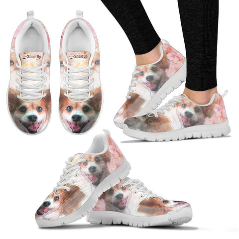 Amazing Customized Dog Running Shoes For Women-Designed By Sandy Hunter-Express Shipping