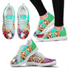 Painted Basset Hound Print Running Shoes For Women-Free Shipping-For 24 Hours Only