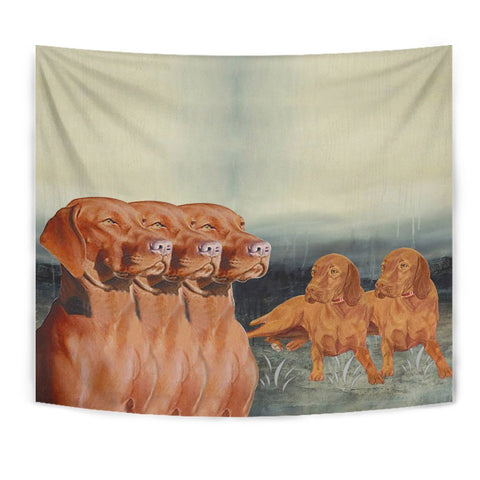 Vizsla Dogs Print Tapestry-Free Shipping