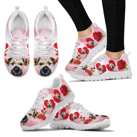 Valentine's Day Special-Border Terrier Print Running Shoes For Women-Free Shipping