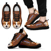 Proud To Be A Pembroke Welsh Corgi Dad Sneakers For Men- Father's Day Special