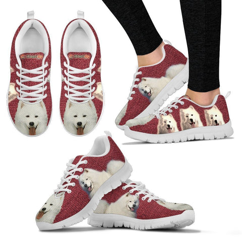 Amazing Samoyed Dog-Women's Running Shoes-Free Shipping