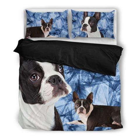 Boston Terrier Bedding Set- Free Shipping