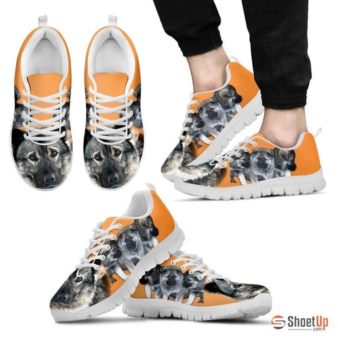 Norwegian Elkhound-Dog Running Shoes For Men-Free Shipping Limited Edition