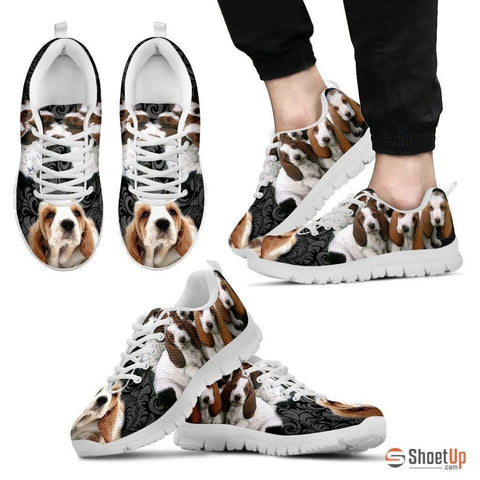 Basset Hound-Dog Running Shoes For Men-Free Shipping Limited Edition